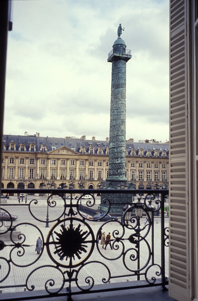 La place Vendôme depuis l'Hôtel Ritz