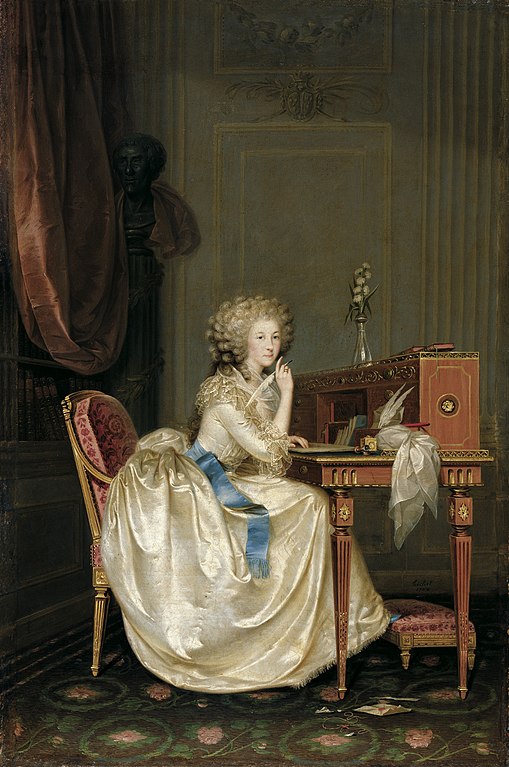 Karl Anton Hickel, « La princesse de Lamballe », huile sur toile, 1788 ; Vienne, musée Liechtenstein